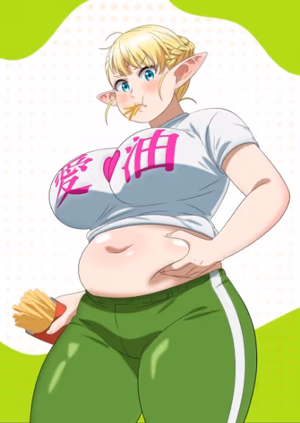 エルフさんは痩せられない。ハミ肉の島/カロリーラヴァーズ